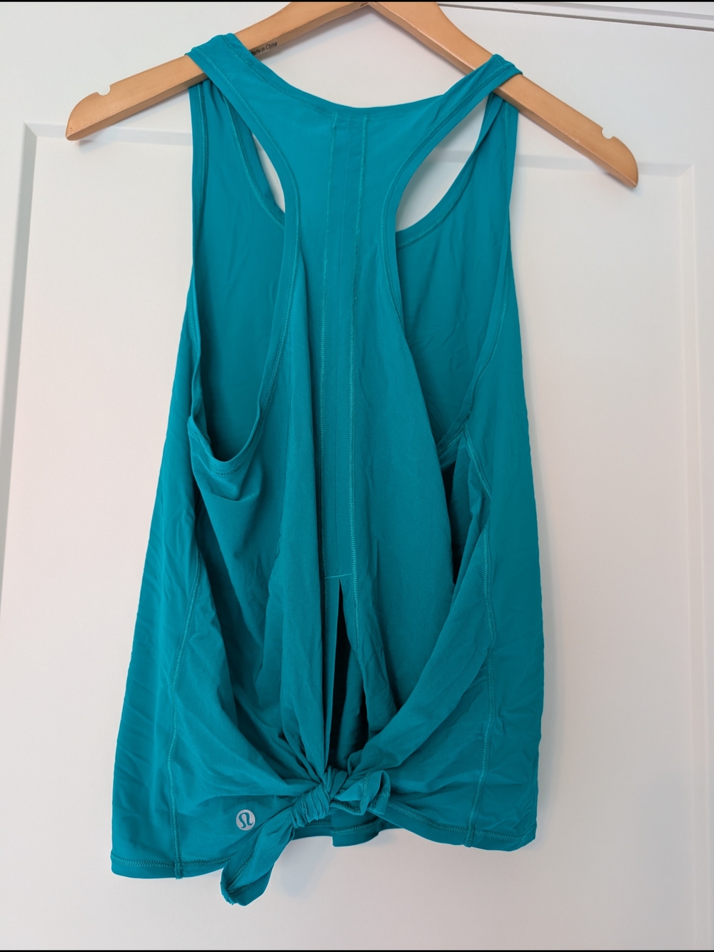 lululemon athletica Teal Twist-Back Racerback Tank 6